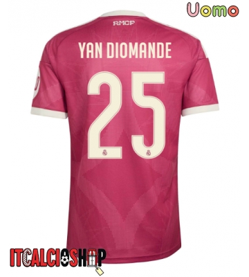 Real Madrid Yan Diomande #25 Terza Maglia 2026-27 Manica Corta